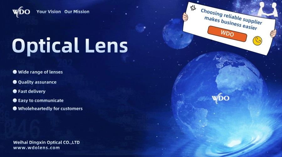 Danyang Optical Lens 1.60 Mr8 Hmc Blue Cut Eyeglasses Blue Blocking Eye Glasses Lens Wdo Lens