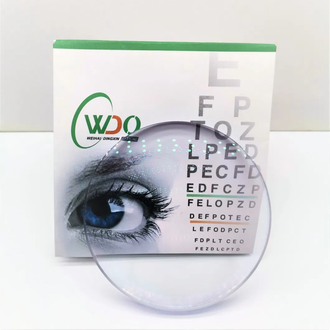 High Quality 1.60 Mr-8 Single Vision Hmc Eye Optical Lens Spectacle Lens