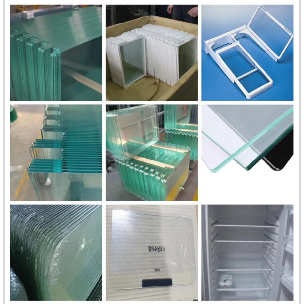 Float Toughened Tempered Glass Table Top Round Beveled Tempered Glass Table Top 6mm 8mm 10mm Glass Table Top