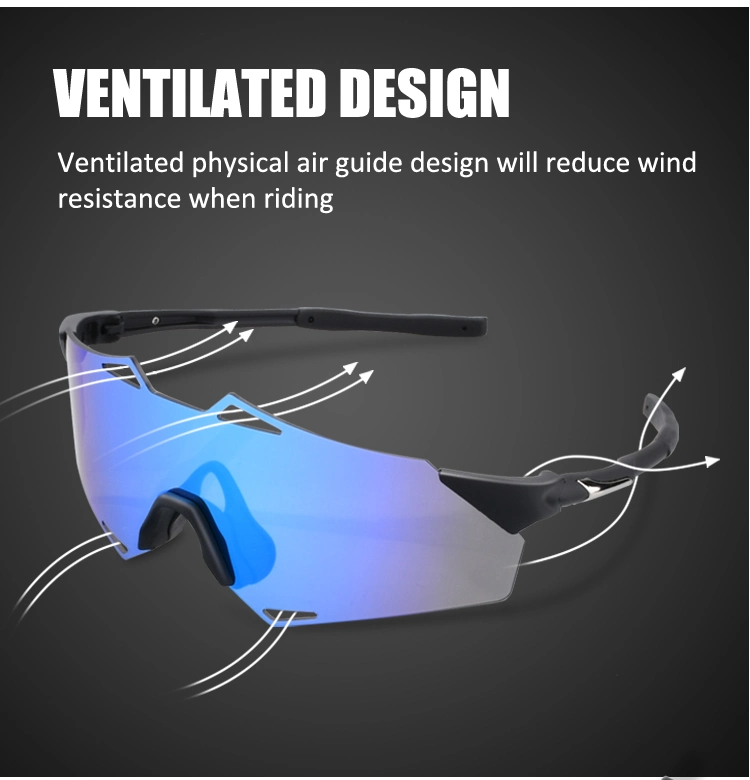 Free Sample 3 Sets of Lens Outdoor Photochromic Cycling Sunglasses Sports Polarized