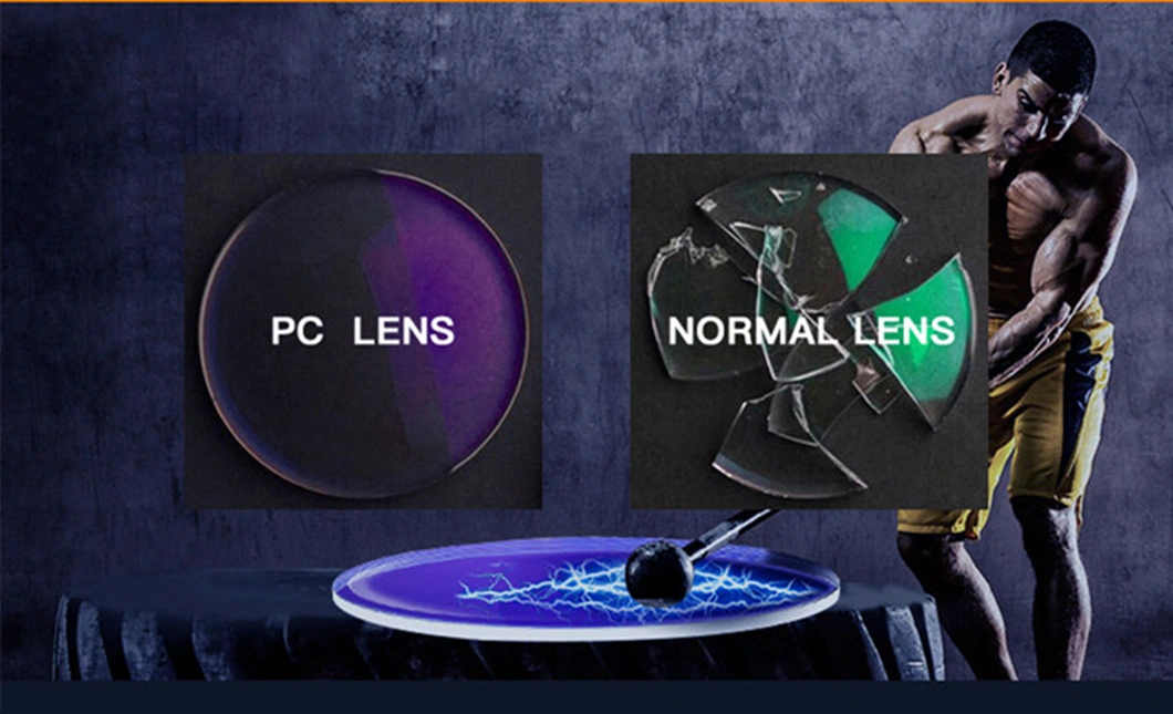 Single Vision Polycarbonate Lenses 1.59 PC Hc Ophthalmic Lenses Spectacles Uncut Eyeglasses Polycarbonate Lens