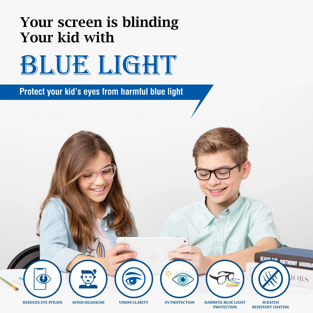 1.67 Single Vision Blue Cut Optical Lens Clear Anti Blue Rays Blocking Lenses