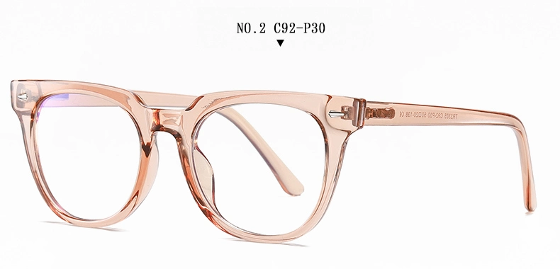 2023 High Quality Optical Eyeglasses New Arrivals Beautiful Latest Designer Adults Eyewear Square Tr90 Frames CE Clear Lenses Computer Anti Blue Light Glasses