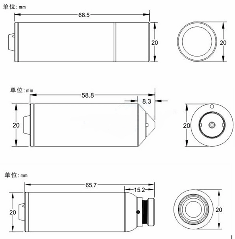 Hot Sony Ahd 2.0MP Video Surveillance Small Bullet Pinhole Bullet Mini Security CCTV Camera Lens 3.7mm