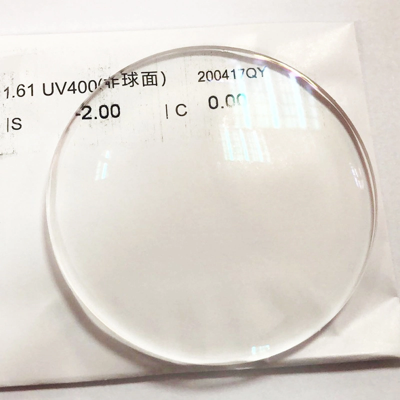 Wholesale HD Aspherical Anti-Blue Light 1.61 Glasses Lens