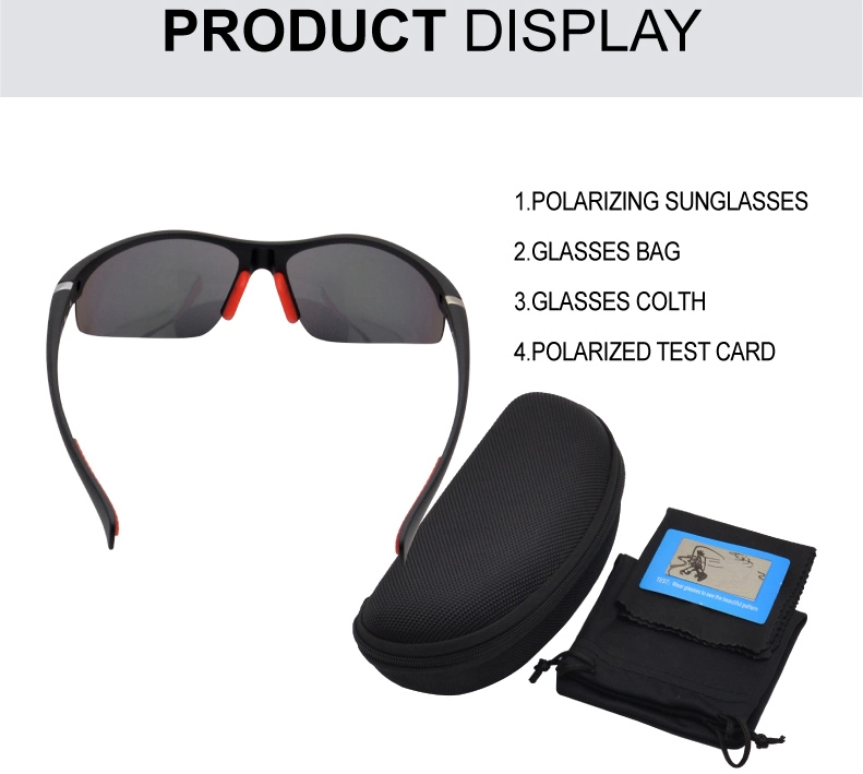 Anlorr 9012 Cycling Glasses Goggles Mens Photochromic Cycling Sunglasses Polarized Driving Glasses