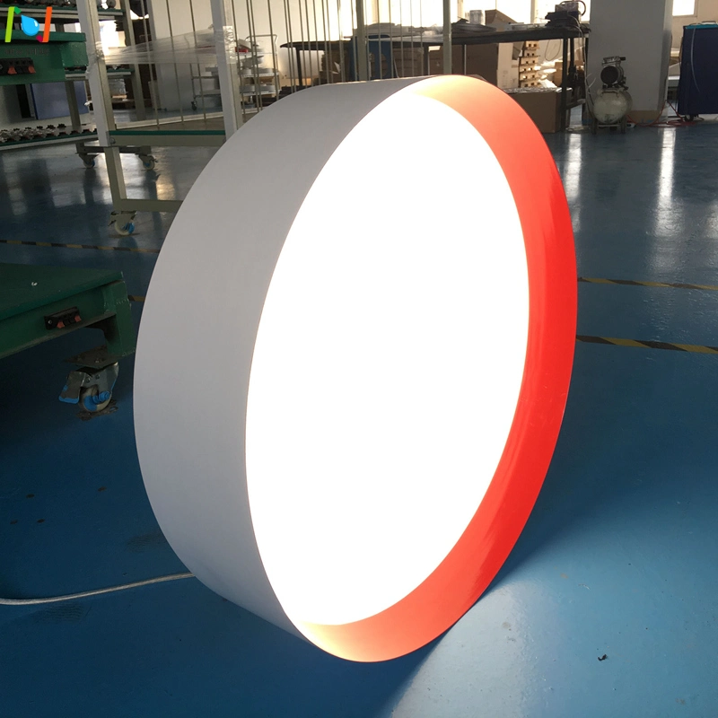 Up And Down Lighting Color Circular LED Pendant Light