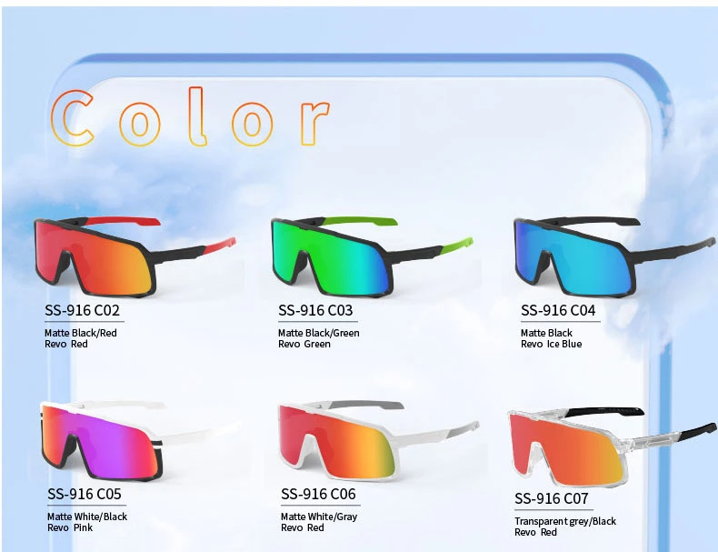 2023 High Quality Photochromic Bicycle Sport Sunglasses Cycling Sun Glasses