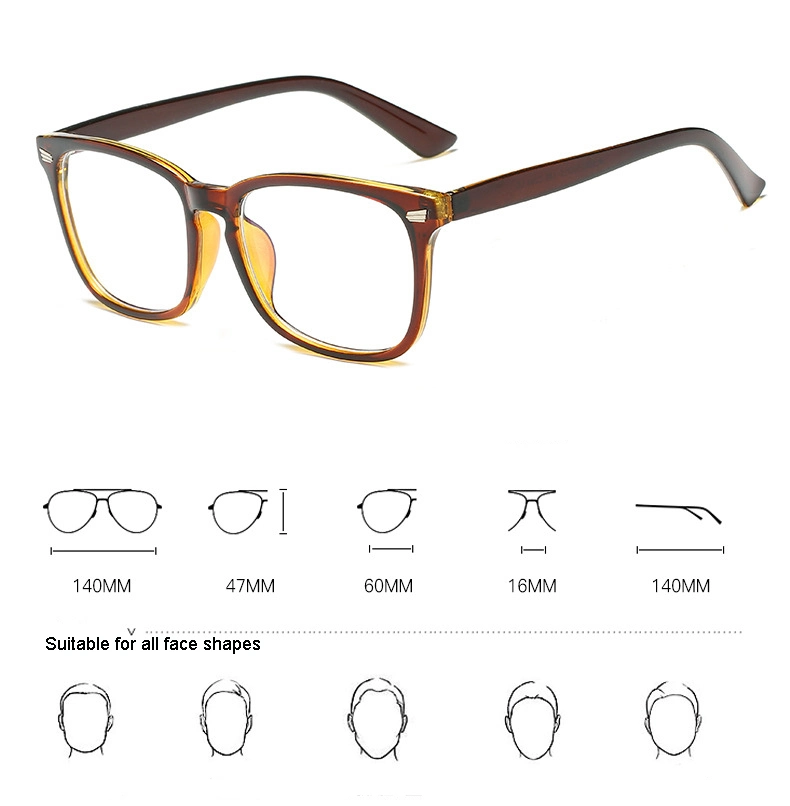 Brand Designer Cheap Men Women Custom Logo UV 400 Lens Anti Blue Light Blocking Glasses