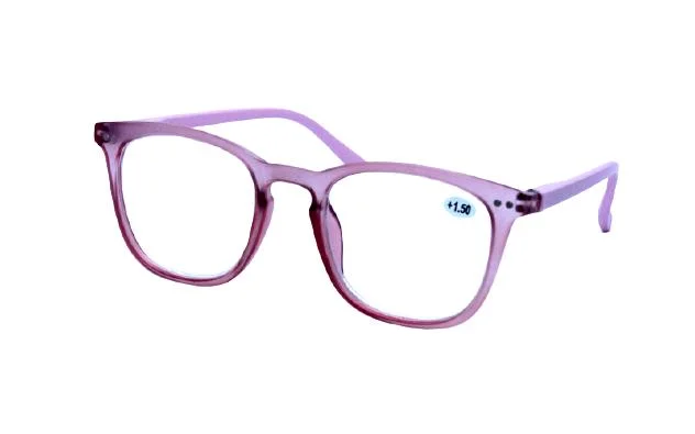 Translucent Multicolor Round Clear Lens Women Men Reading Glasses