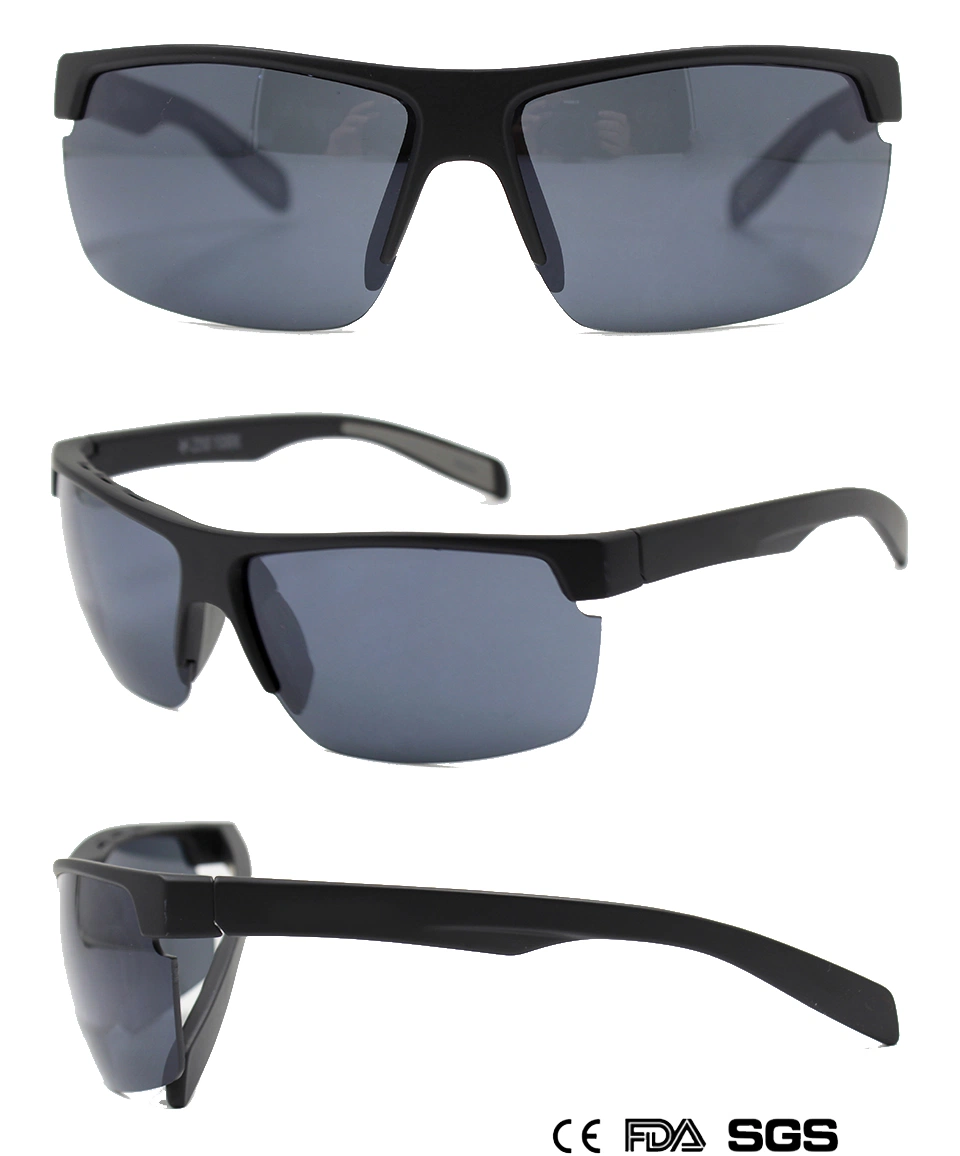 Men&prime;s Half-Framed Sports Sun Glasses with Mercury Lens (M20767)