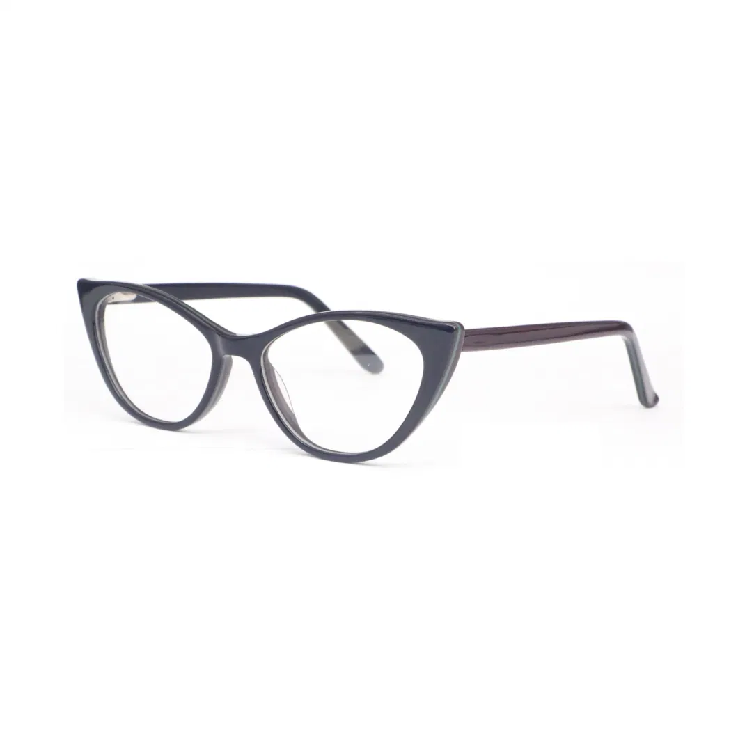 Ready Stock Anti Blue Light Cat Eye Acetate Kids Glasses Frame with Blue Light Blocking Lens