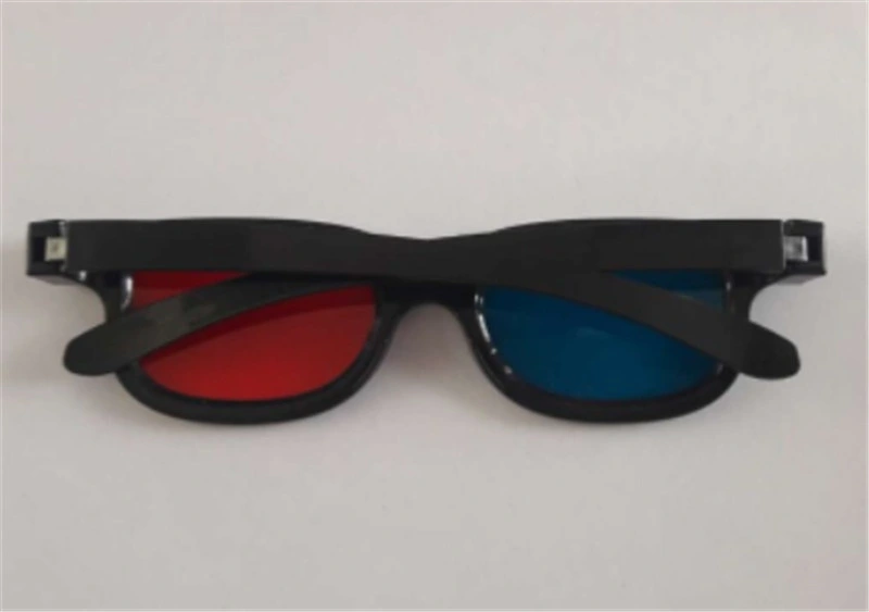 Customize Your Logo Adults 3D Movie Watching Cinema 3D Red Blue Lens Plastic 3D Glasses