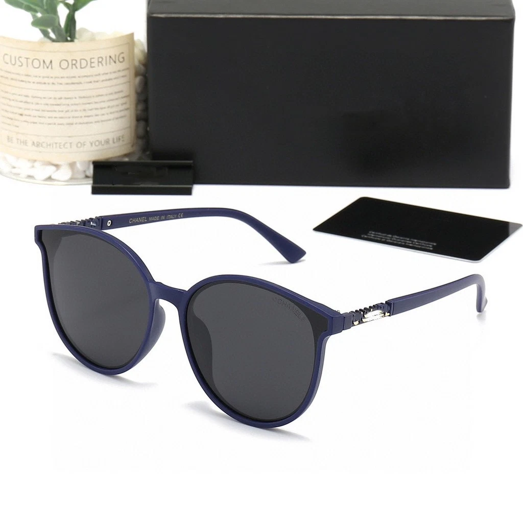 Black Polarized Sunglasses Designer Woman Mens Sunglass New Brand Shades Male Eyeglasses Vintage Travel Small Frame Sun Glasses UV400