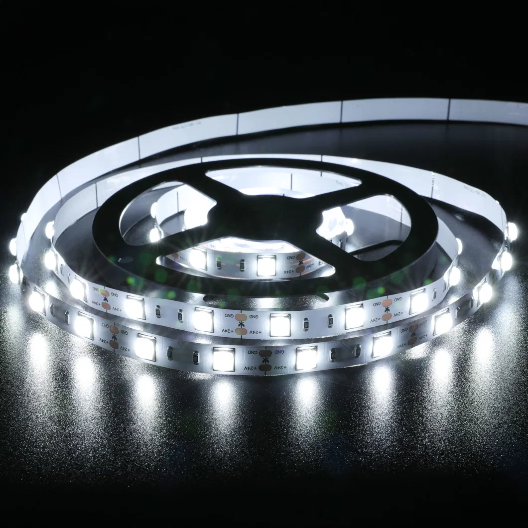 SMD6060 16watt/M IP20 Flexible Soft Lens LED Tape Strip With Lens LED Lens Strip Light