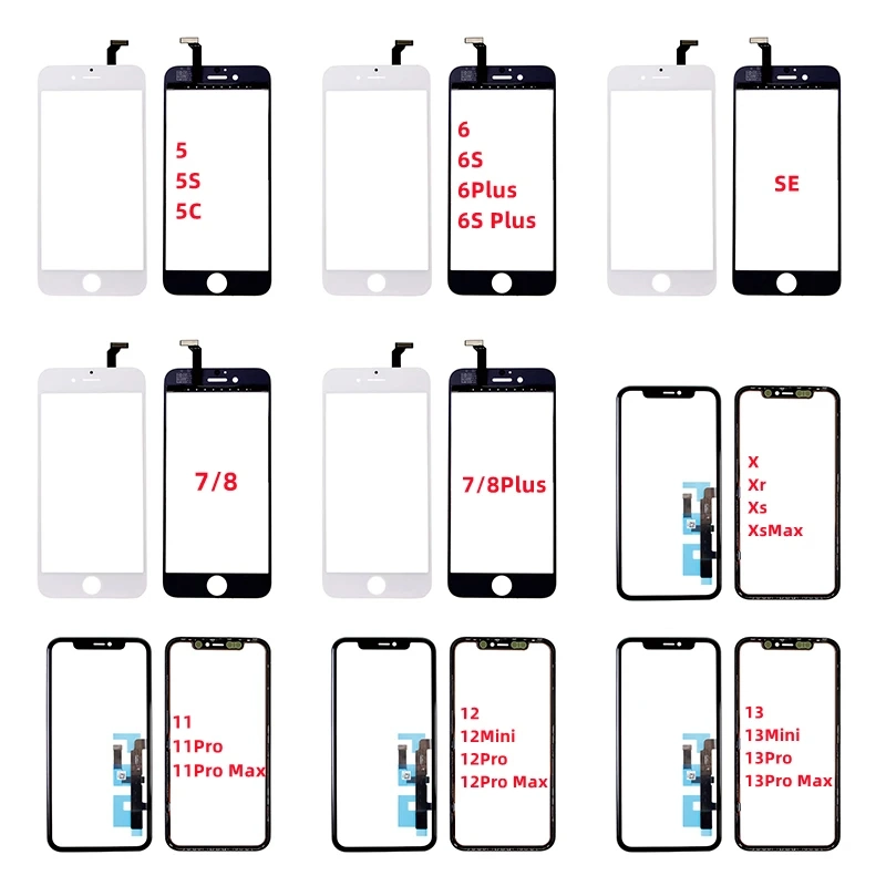 Replacement Outer Front Screen Glass Lens for Asus Zenfone 8 Zs590ks