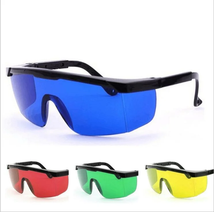 Top Selling Style Blue/Colorful Lens Safety Glasses for Anti-Splash Use