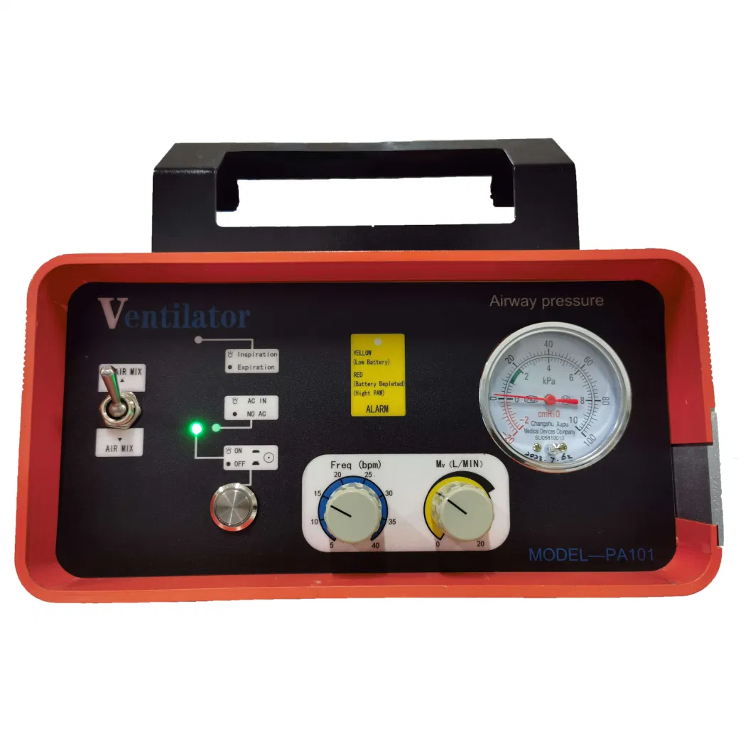 PA-101 Most Popular Portable Ventilator, Emergency Equipment, Surgical Equipment