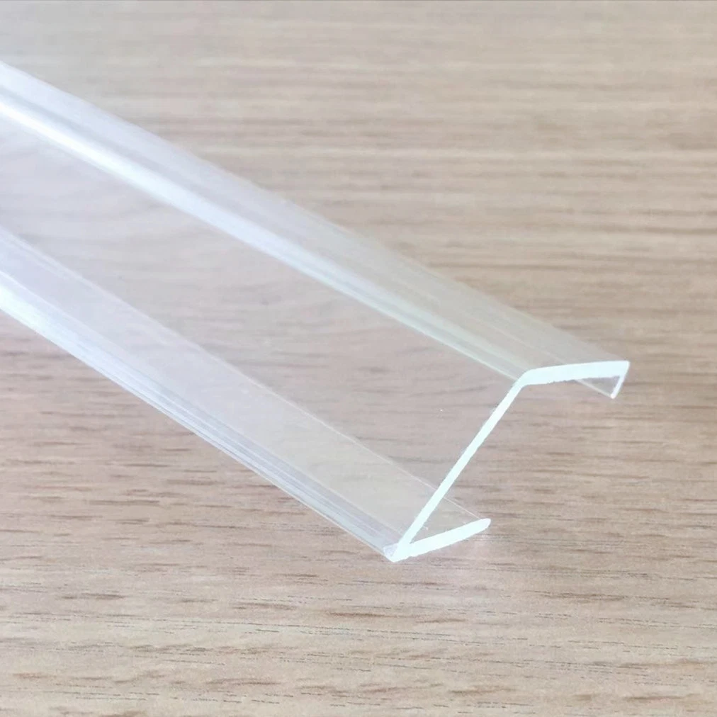 Custom-Made PC Extrusion Clear Lens for LED Light Cover