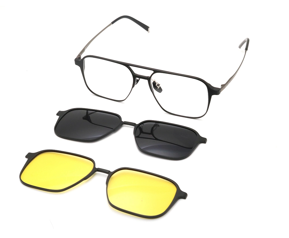 High Quality Magnet Interchange Lenses Designer Sunglass Polarized Sexy Clip on Sun Glasses