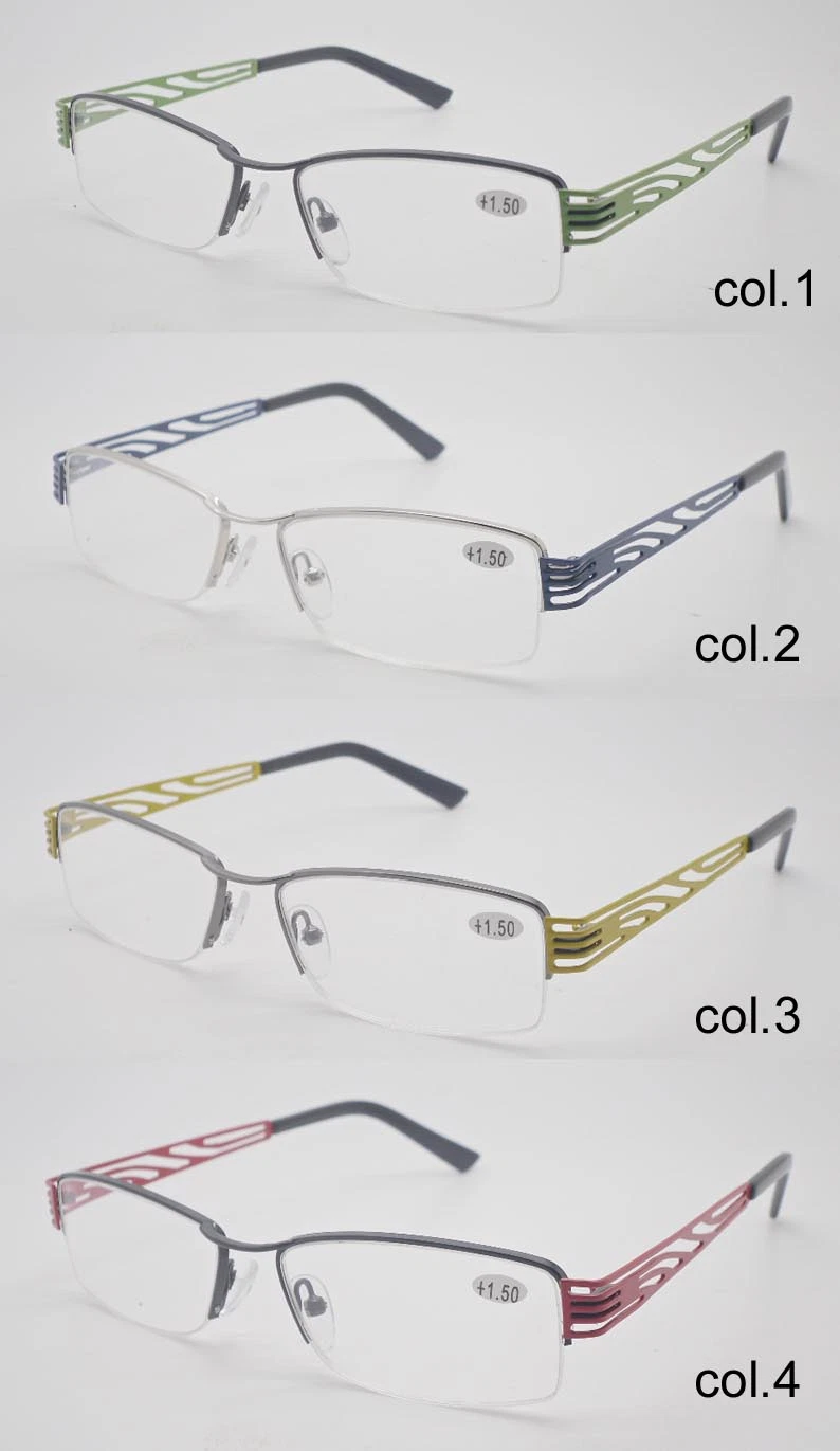 Fashion Design Metal Reading Glasses for Man/Woman