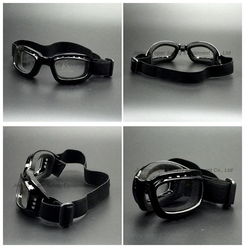 Foldable Motorcycle Goggles with Inside Soft Pad (SG146)