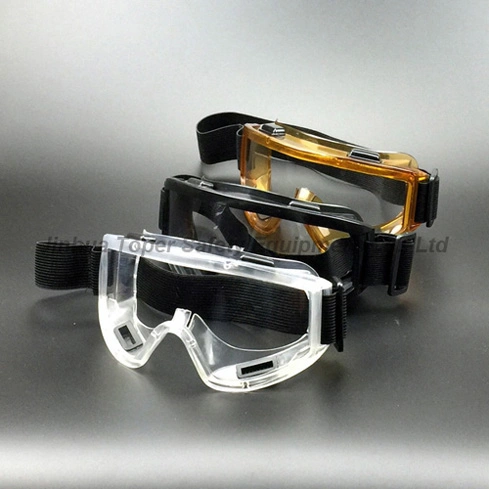 Wide View Size PC Lens Safety Goggle (SG142)