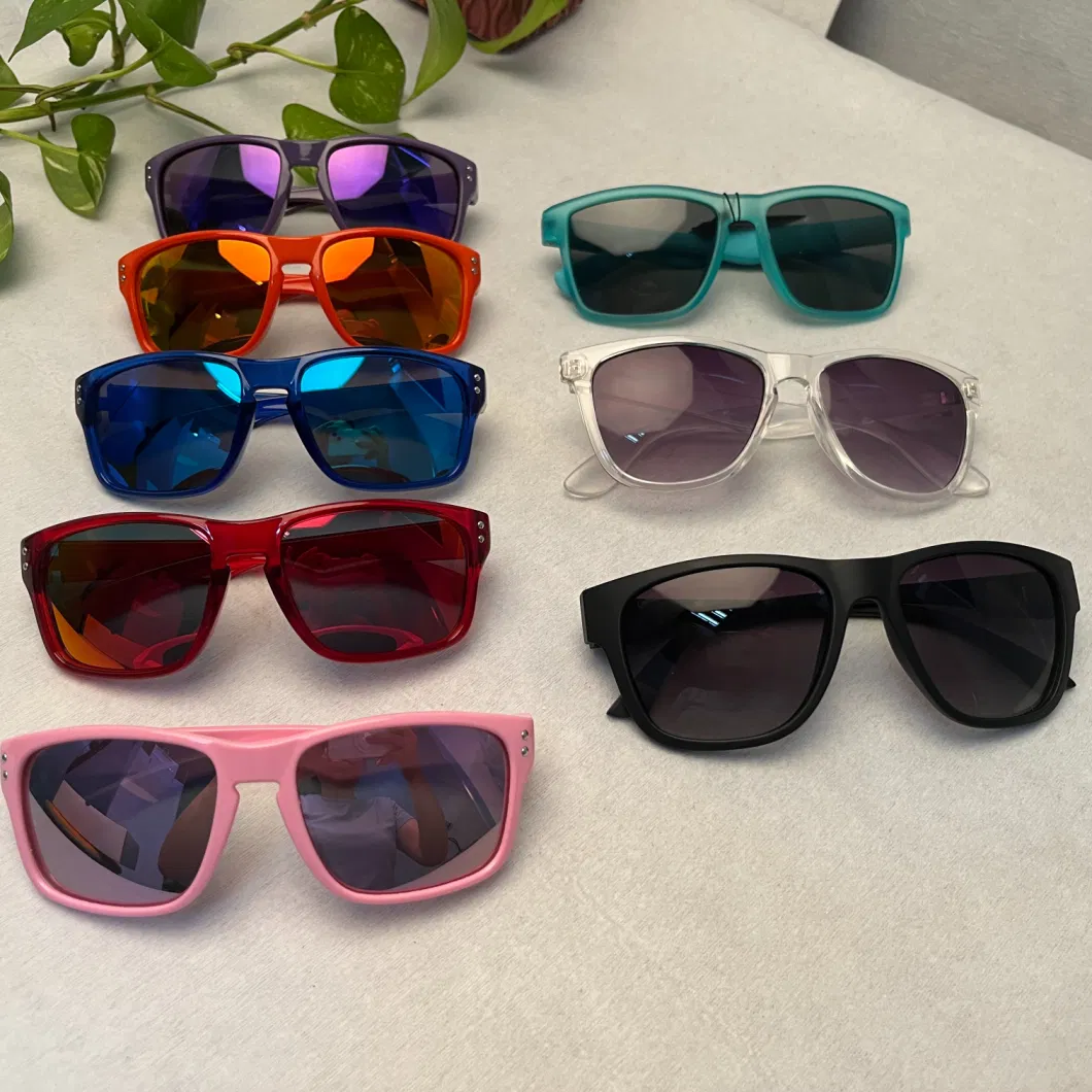 Fashion Style New Design Rubber Frame Tac Lens Sunglassess for Kids Polarized