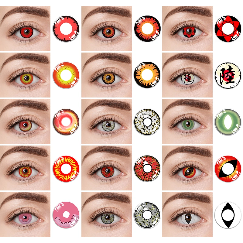 Cosplay Contact Lens Colored Eyes Contact Lenses Halloween Special Effects Contacts Lens / Ready Stock