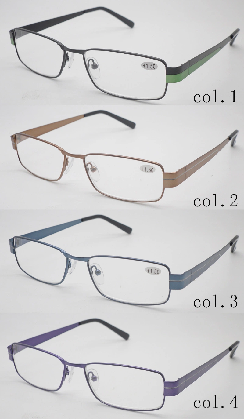 Fashion Design Metal Reading Glasses for Man/Woman