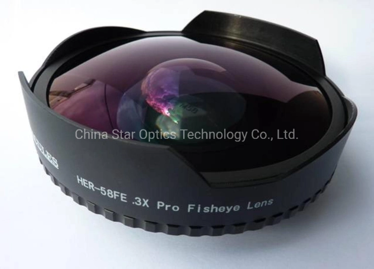 Optical High-End Fish Eye Lens Camera Lens