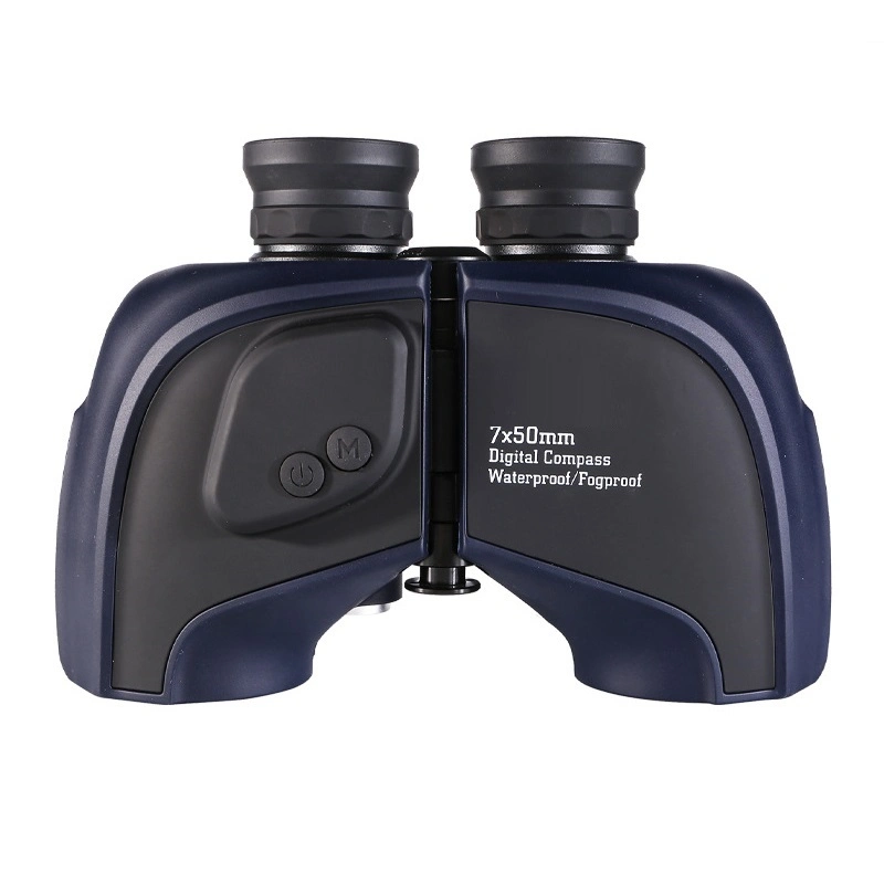 High Power 7X50 Floating Digital Waterproof Fmc Lens Wide Field of View Bak4 Prism Center Focus Binoculars