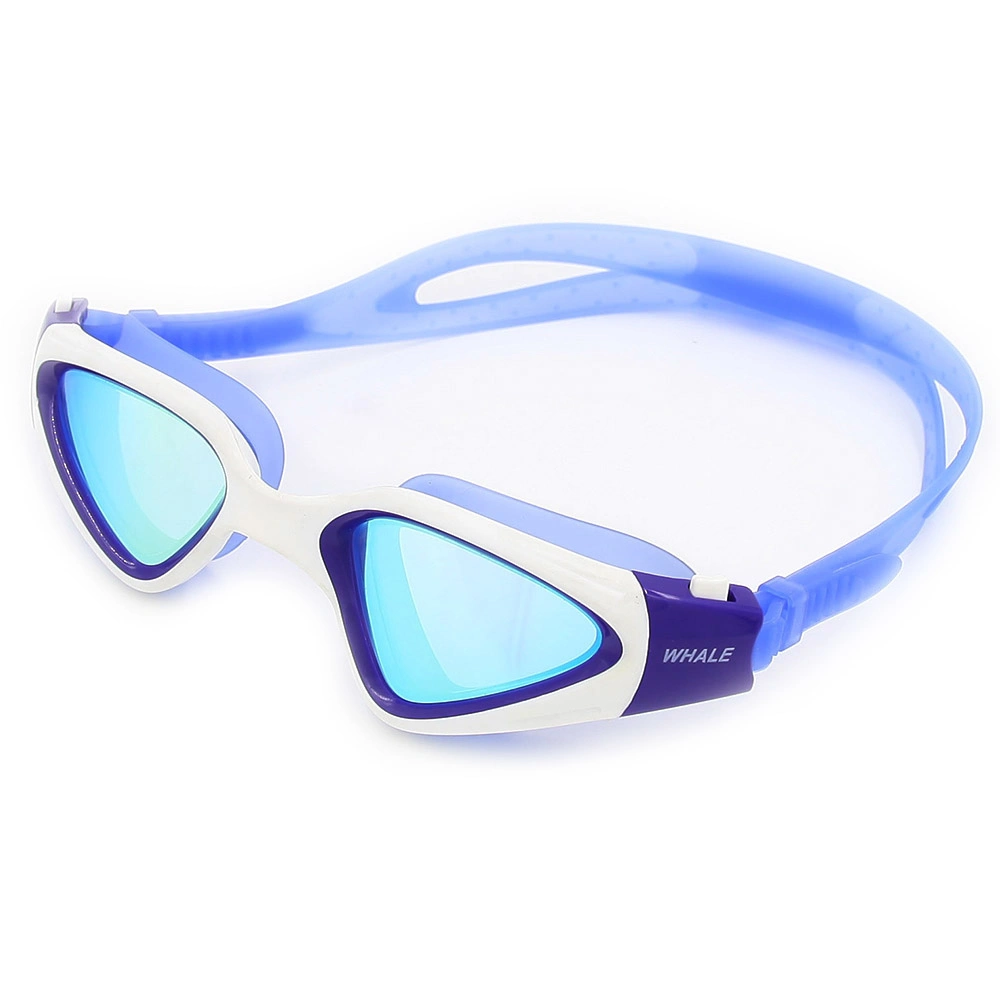 High Quality Mirror Coating Lens Swim Goggles Photochromic Swimming Glasses