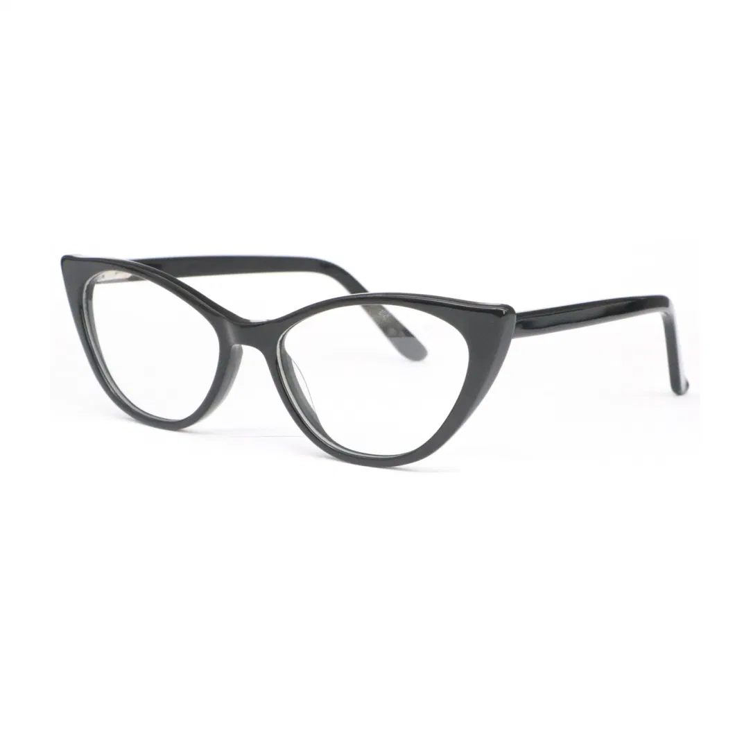 Ready Stock Anti Blue Light Cat Eye Acetate Kids Glasses Frame with Blue Light Blocking Lens