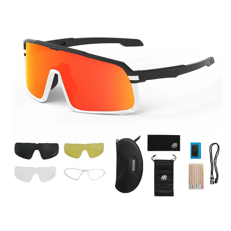 2023 High Quality Photochromic Bicycle Sport Sunglasses Cycling Sun Glasses