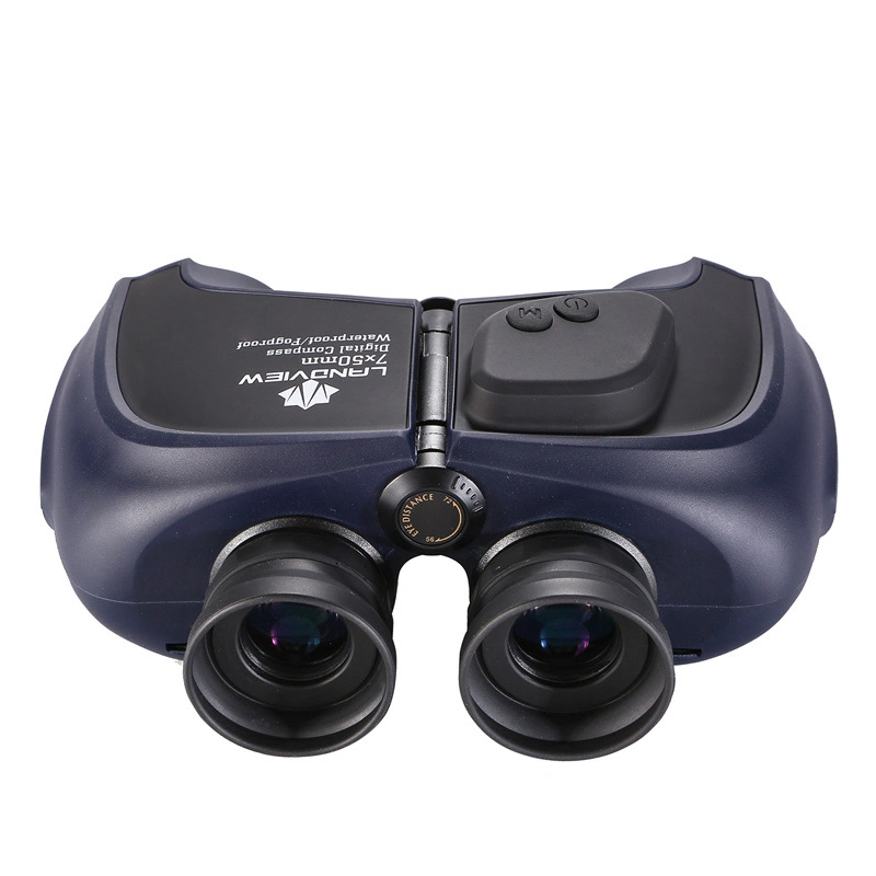 High Power 7X50 Floating Digital Waterproof Fmc Lens Wide Field of View Bak4 Prism Center Focus Binoculars