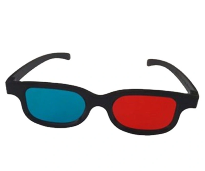 Customize Your Logo Adults 3D Movie Watching Cinema 3D Red Blue Lens Plastic 3D Glasses