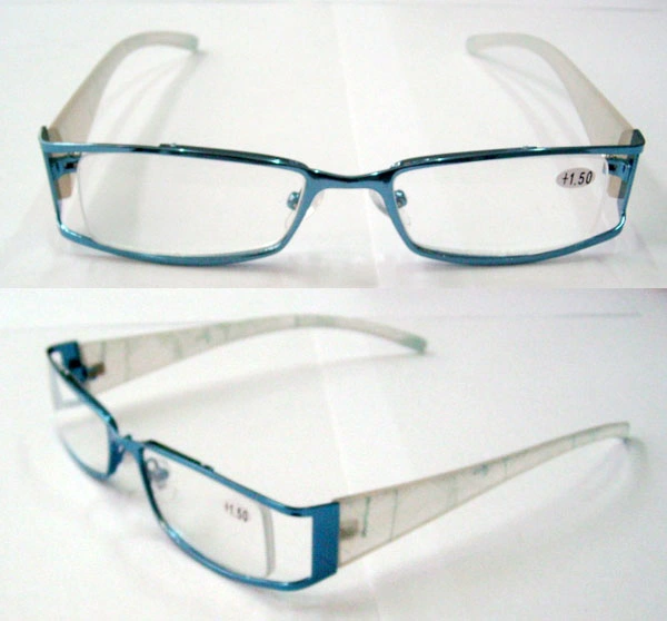 Fashionable Metal Frame Reading Glasses for Man