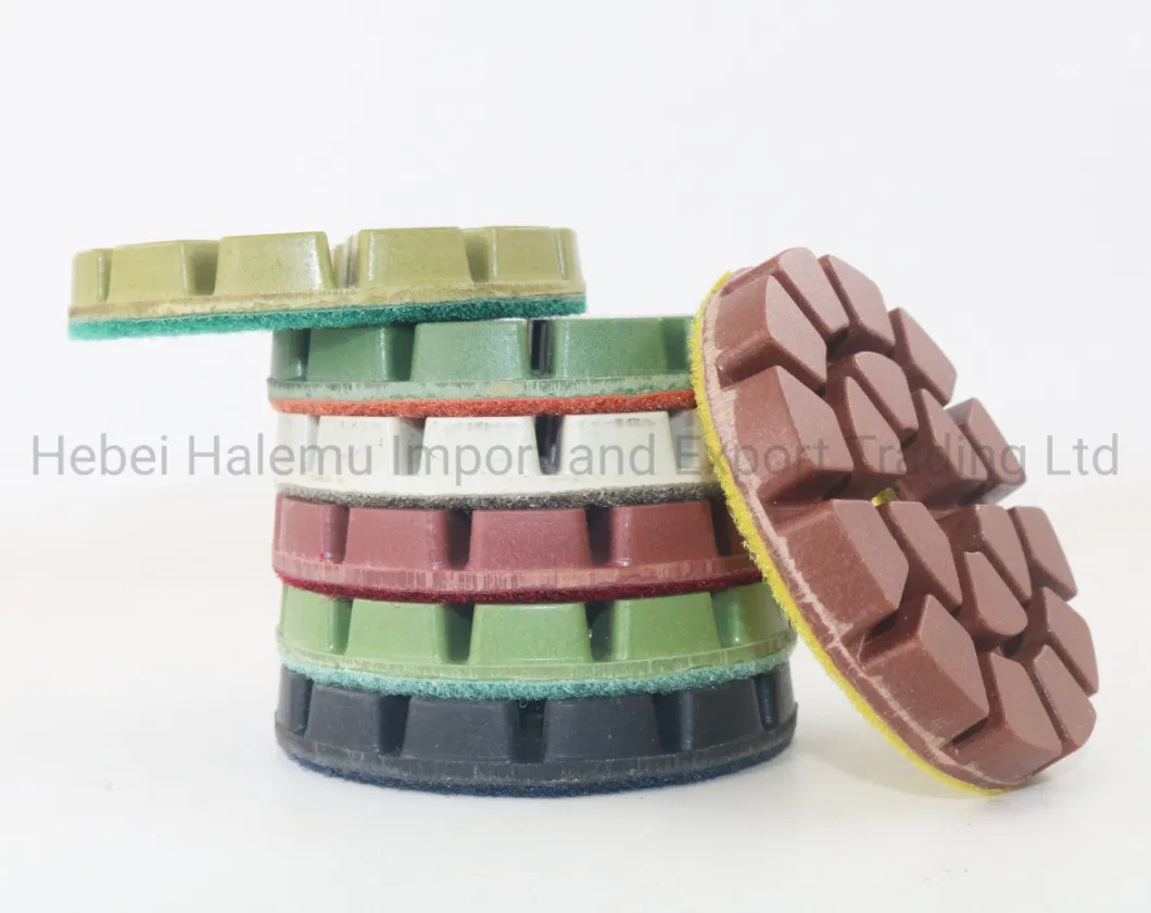 Abrasive Flexible Pucks Hybrid Resin Metal Bond Transition Diamond