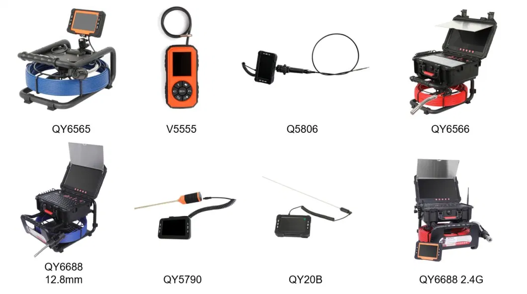 Portable Industry Videoscope with 5.5mm Camera Len, 2-Way View Angle