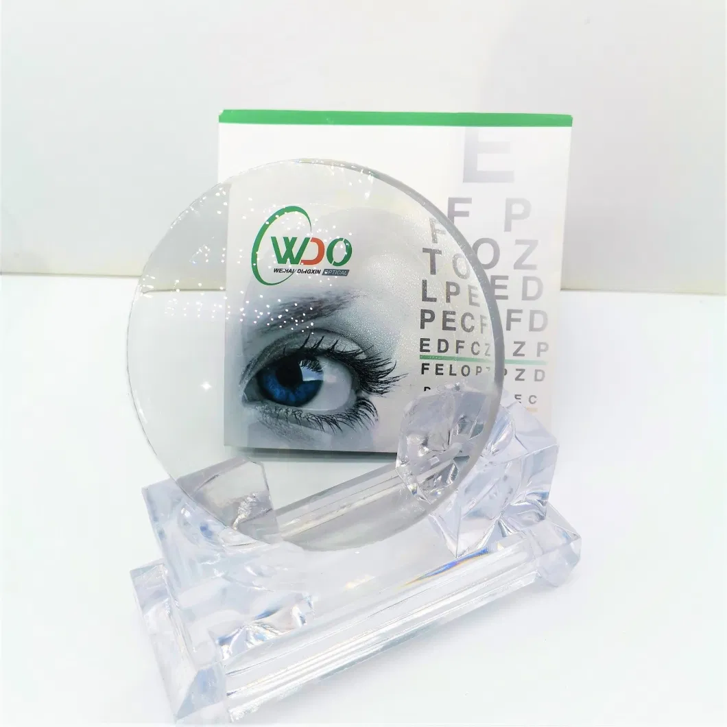 1.60 Single Vision Blue Cut Hmc Optical Lens Mr-8