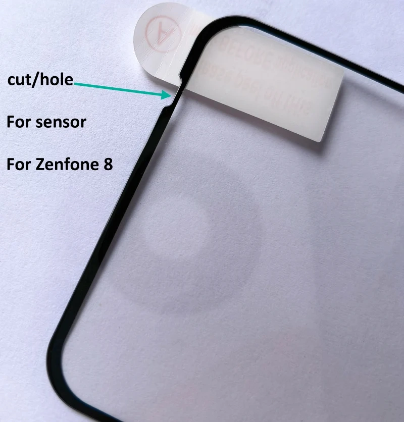 Replacement Outer Front Screen Glass Lens for Asus Zenfone 8 Zs590ks