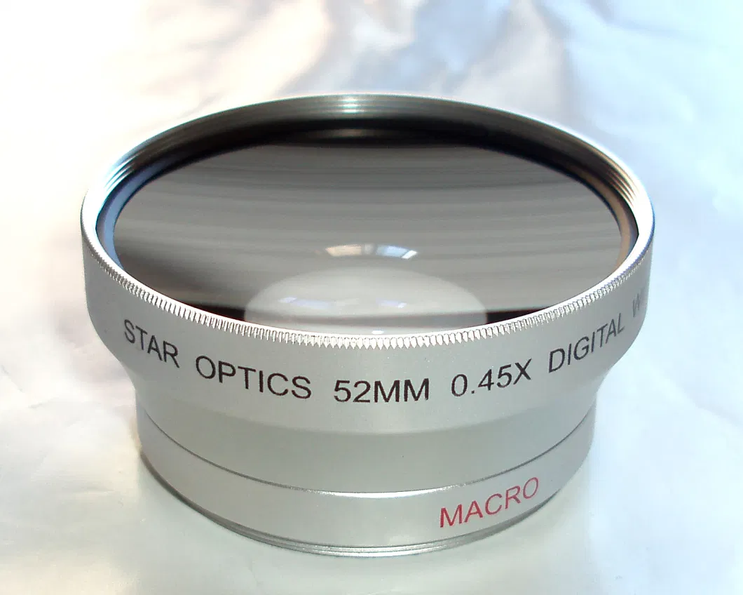 Optical Customized Wide Angle 52mm Lens for Digital Carmera