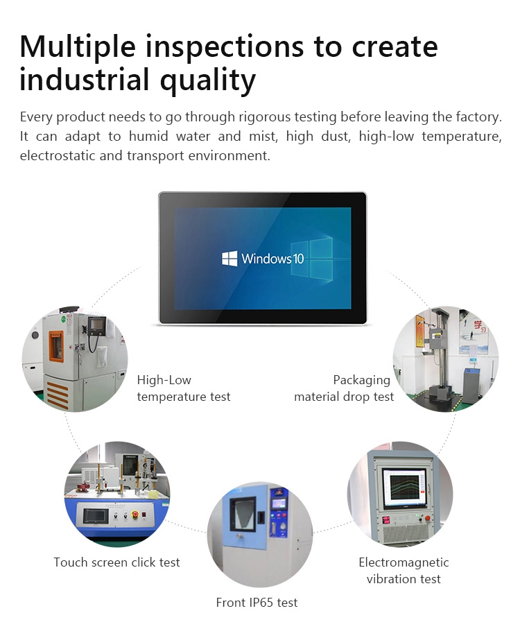 24inch Industrial Touch All-in-One PC Windows 10OS