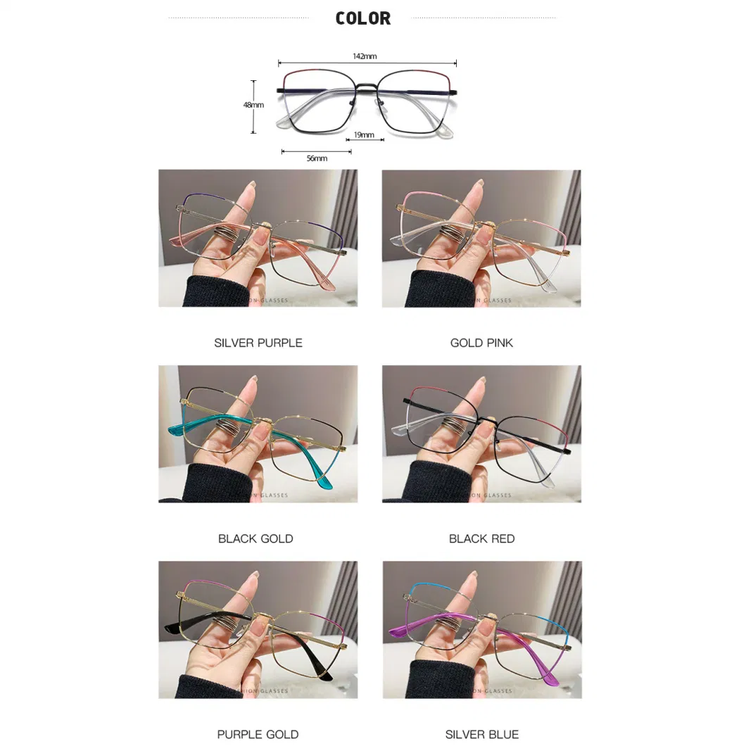 Wholesale Photochromic Glasses Blue Block Game Metal Male Female Trend Personality Wholesale Metal Fashion Eyeglasses Frames Glasses