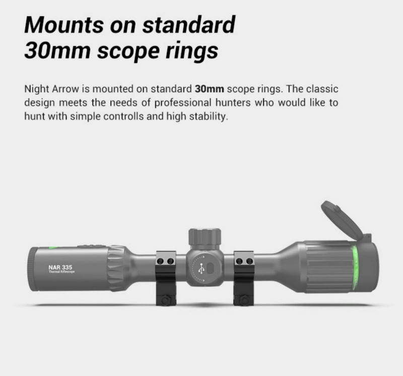 Thermal Imaging Night Vision Thermal Monocular Scope Thermal Hunting Scope Thermal Sight in Stock