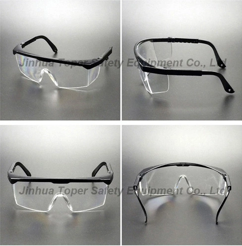 Blue Frame Wraparound PC Lens Eye Glasses (SG100)