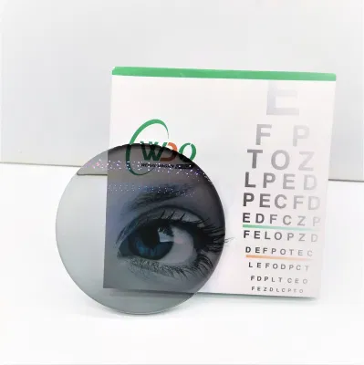 Codice 1.56 Indice UV420 lenti con filtro per luce blu Lente ottica HMC EMI con rivestimento blu tagliato