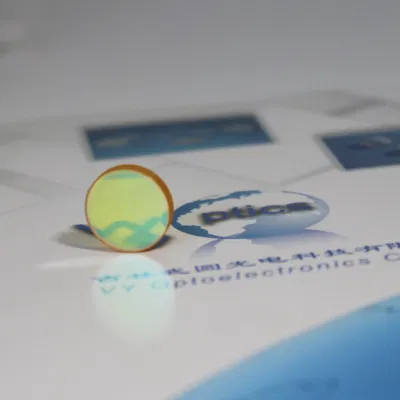 Lente laser CO2 CVD ZnSe meniscus cinese standard Plano Covex Obiettivo di messa a fuoco ZnSe