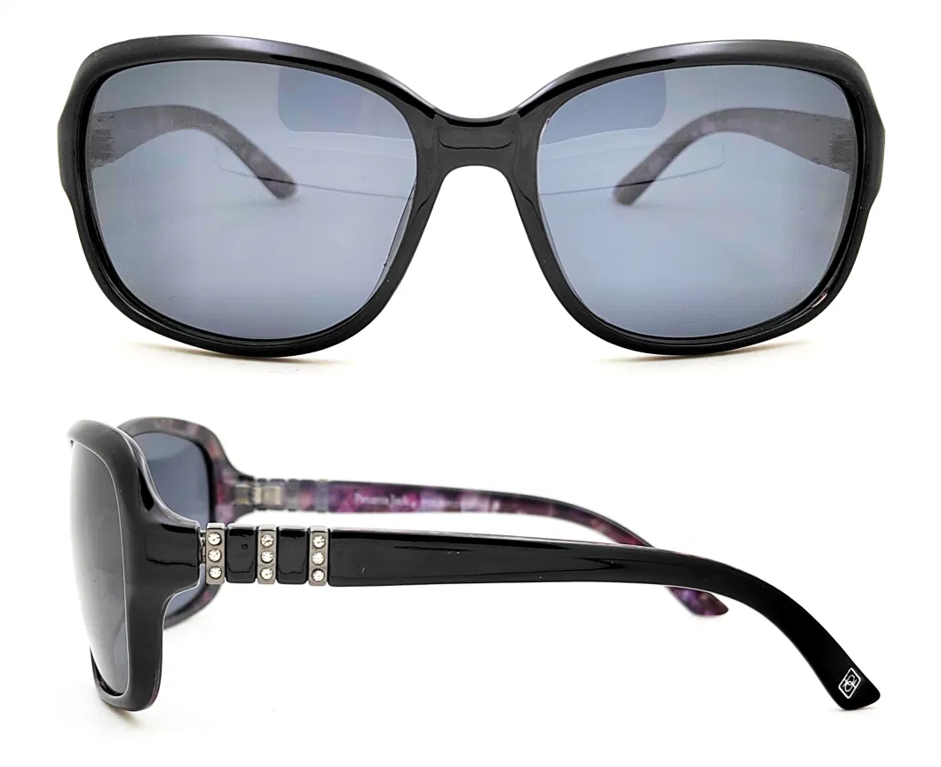 2024 Women Mirror Lens Purple PC Sunglasses
